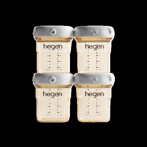 HEGEN PCTO™ 150ML/5OZ BREAST MILK STORAGE PPSU, 4-PACK