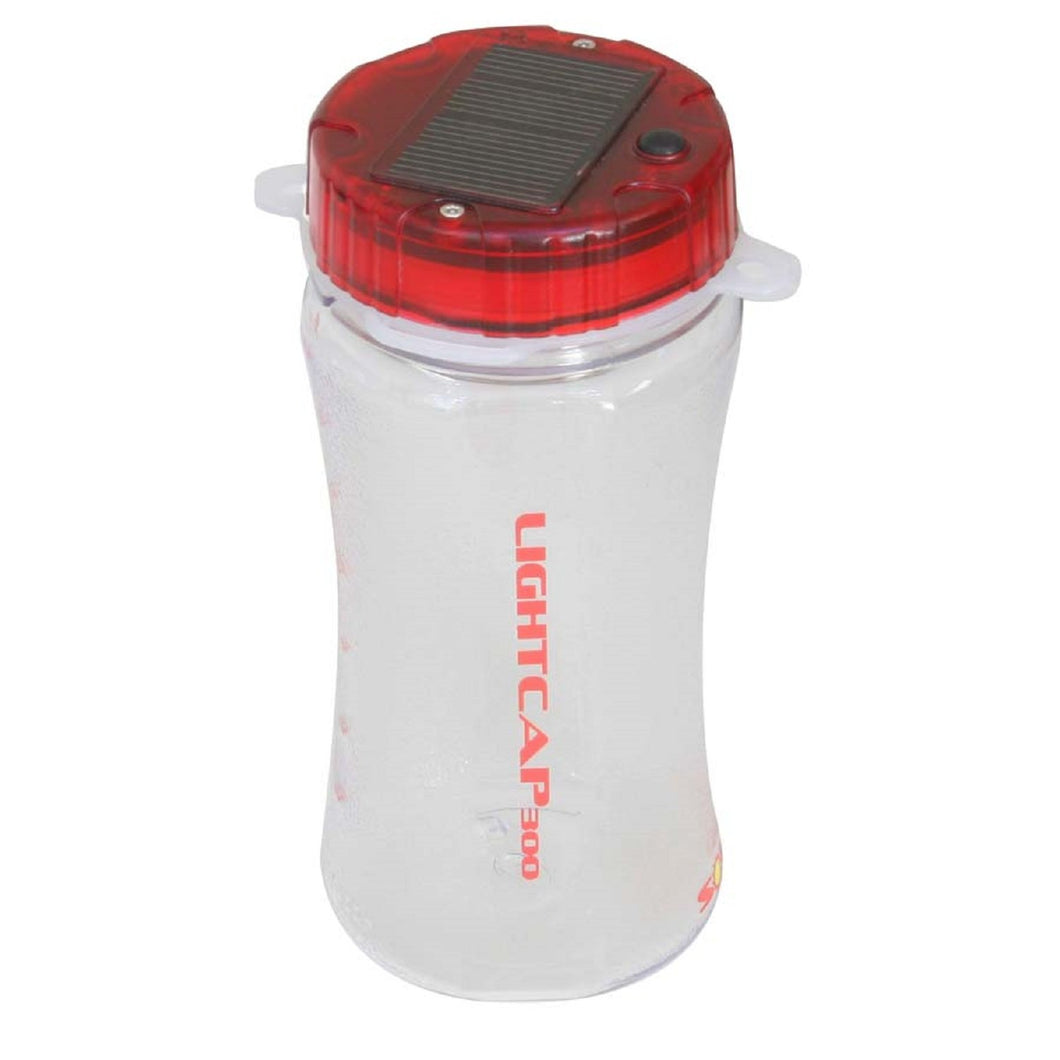 Davis LightCap 300 Solar Lantern/Water Bottle - Red