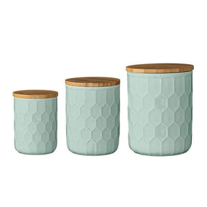 Kitchen Storage Containers with Bamboo Lids