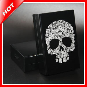 20 Cigarettes Novelty Metal Cigarette Case Smoking Accessories Metal Box Holder Tobacco Wolf Laser Holds