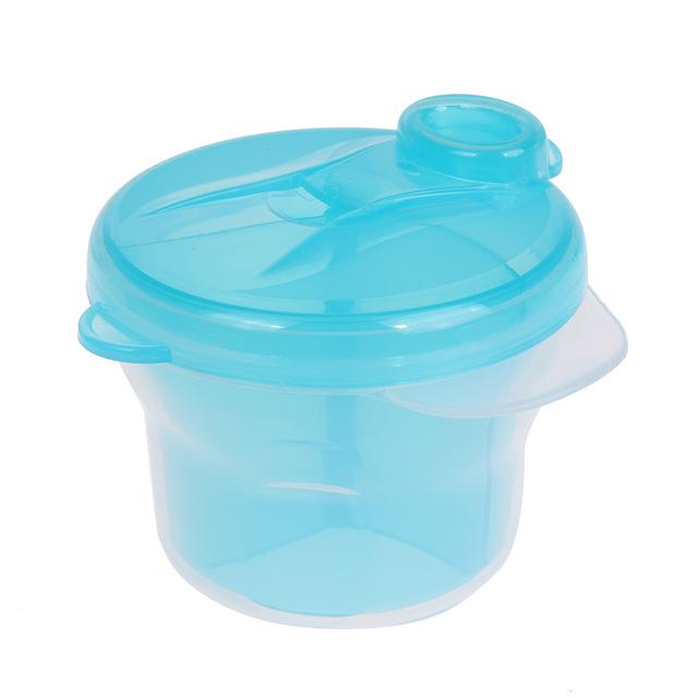 2pcs 3 Grids Portable Baby Infant Milk Powder Box Formula Dispenser Toddler Kids Food Storage Container