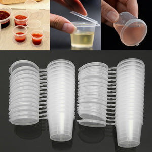 30Pcs/Set 35ml Food Sauce Holder Gravy Boat Soup Containers Kitchenware
