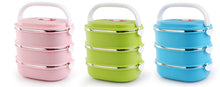 1-3 Layers Stainless Steel Japanese Bento Lunch Boxes