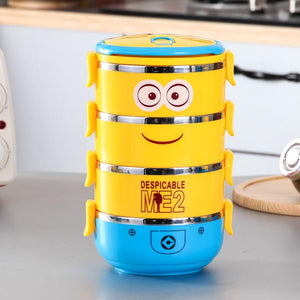 Cute Minion Despicable Me Cartoon Bento Lunch Box