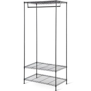 3-Tier Portable Clothing Rack Garment Hanger