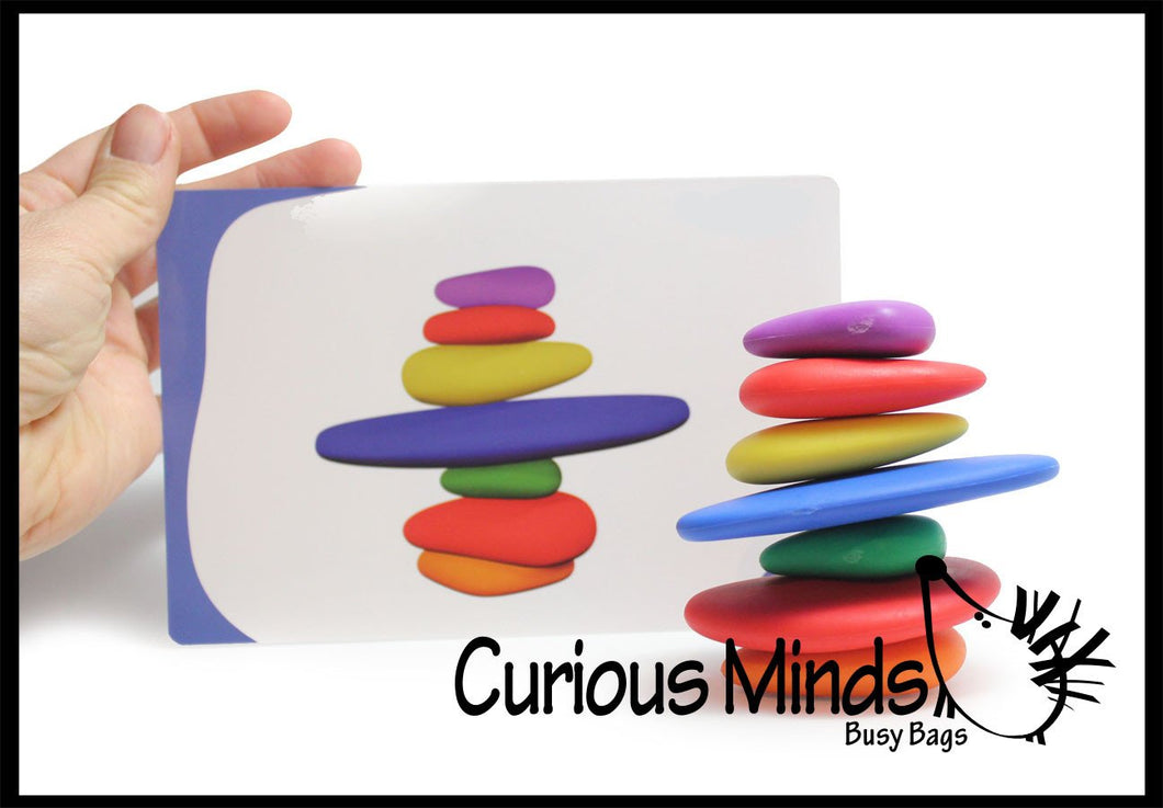 Soothing River Stones Toy - Follow the Pattern - Learning activity