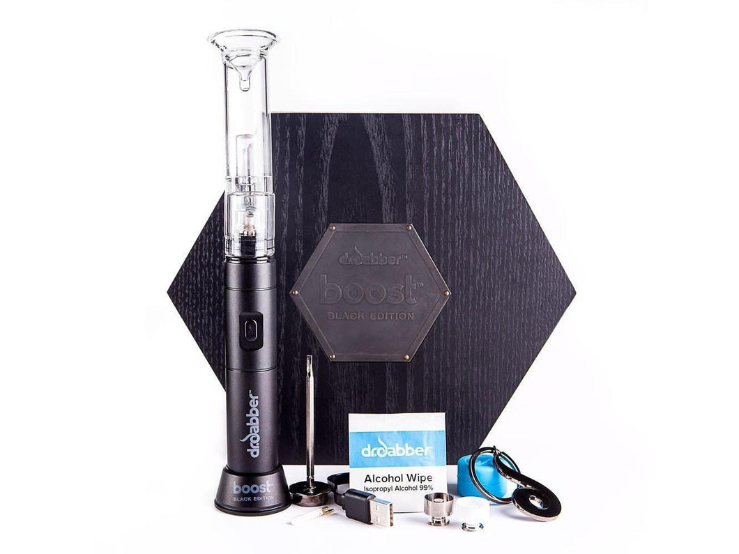 Dr. Dabber Boost Portable E-Nail Rig BLACK Special Edition Luxury Box Set