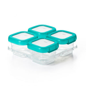 OXO Tot 4oz Baby Blocks - Teal